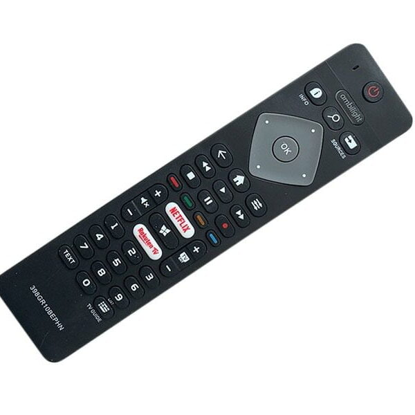 Reemplazo de Mandos a Distancia por Philips 4K UHD TV ... 121AV Mando a Distancia de Repuesto Compatible para Philips 996599001511 2019 Ambilight ...