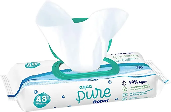 Dodot Aqua Pure Toallitas Para Bebé con 99% Agua
