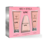 Set Aire de Sevilla Love 150ml + Crema Hidratante 150ml + Gel de Ducha 150ml