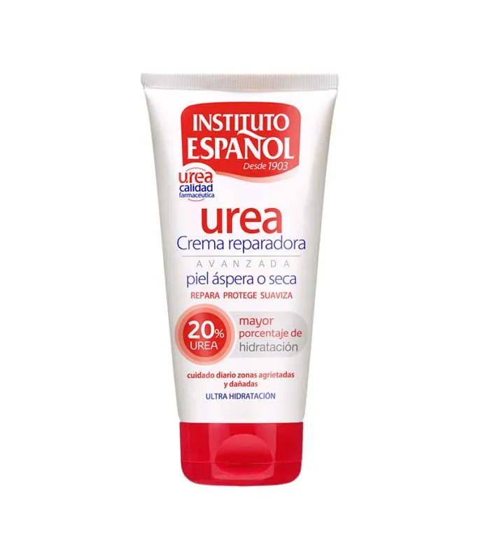 INSTITUTO ESPAÑOL - Urea crema reparadora de zonas agrietadas y dañadas ultra hidratación tubo 150 ml para piel áspera o seca