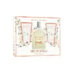 Aire de Sevilla ROSAS BLANCAS Coffret 100ml EDT+ 100ml Gel Ducha + 100ml Crema Corporal - Mujer