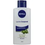 NIVEA Leche Corporal Aceite de Oliva en pack de 6 (6 x 400 ml), leche hidratante corporal con ingredientes naturales, crema para el cuidado de la piel seca*