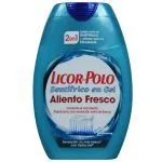 Licor del Polo dentífrico 75 ml. 2 en 1 Aliento fresco.