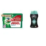 Ariel Allin1 Pods 3 en 1 OXI 19 lavados + Lenor Unstoppables Fresh 140g gratis*