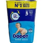 Dodot Bebé Seco Value Pack Talla 3 (62 uds) - Pañal Bebé Seco T 3 De 6 a 10 KG