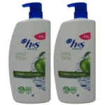 H&S Champú anticaspa Apple Fresh dosificador 1000 ml - Pack de 2 x 1000 ML