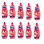 Asevi - Suavizante Asevi Sensations Pasión【PACK x10】 - Suavizante concentrado para la ropa - Fragancia a frutas y flores - 60 dosis