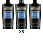 TRESemmé【Pack de 3 x 685 ML】Champú Hidratación Intensa Para Cabello Seco O Dañado