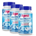 Pastillas Desinfectantes Multiusos - Pack Ahorro 48 Pastillas X3 Total 144 pastillas Efecto Lejía Agerul