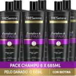 TRESemmé Fortalece & Repara Champú 685ml (Pack de 6 x 685ml)