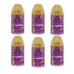 MAYORDOMO Ambientador Encanto de Oriente【Pack Ahorro 250 ml X6】Recambio Aerosol Automático Encantos de Oriente con Aceites Esenciales Naturales