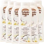 Gel de baño Tulipán Coco Pure White【PACK Ahorro 6X650 ML】
