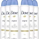Dove Desodorante en spray original, 6 unidades (6 x 250 ml)