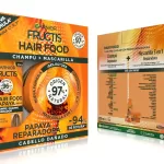 FRUCTIS Hair Food Champú reparador 350ml+ mascarilla reparadora papaya 390ml pack
