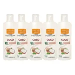 Natural Honey Gel De Ducha Coco 600 ml x 5 uds.