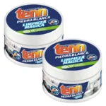 TENN limpiador Piedra Blanca con bioalcohol para el baño y cocina tarro 375 g x 2 uds.