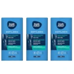 BODY NATUR Bandas Depilatorias Corporales | 16UD x3 uds total 48 Bandas de cera para el cuerpo