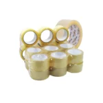Cinta de embalaje, juego de 18 rollos, 48 mm x 126 m, transparente, ideal para embalar, enviar, mudarse o almacenar