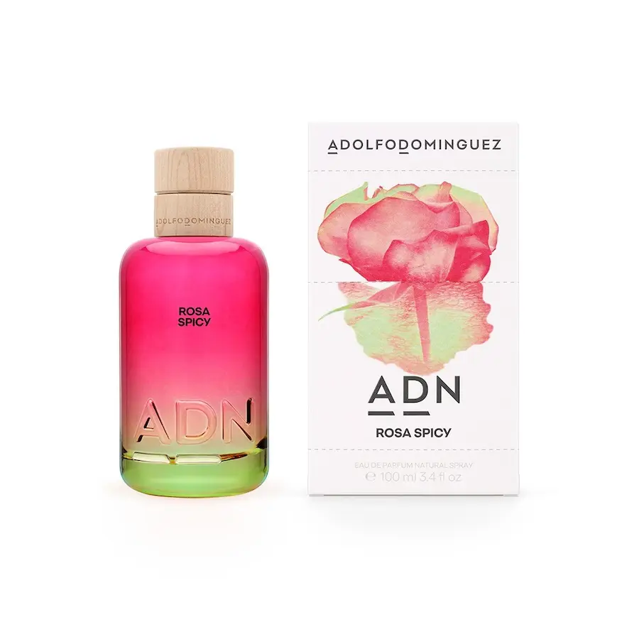 ADN ROSA SPICY 2 ADOLFO DOMINGUEZ ADN Rosa Spicy Eau de parfum unisex 100 ml - Imagen 1