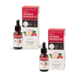 Aceite de Rosa Mosqueta 100% Puro 30 ml – Pack de 2, Ideal para Cuidado Facial, Hidratación Profunda y Regeneración Cutánea
