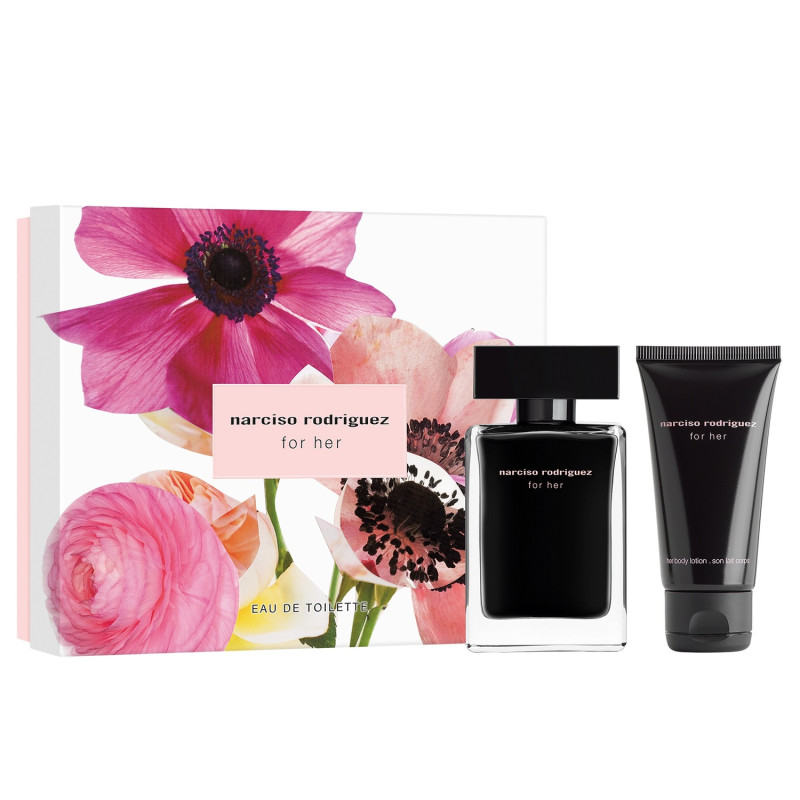 nr-coffret-for-her-edt-50ml-2024 NARCISO RODRIGUEZ For Her Estuche 50 ML + Body Locion 50 ML | 1UD Eau de Parfum para Mujer - Imagen 1