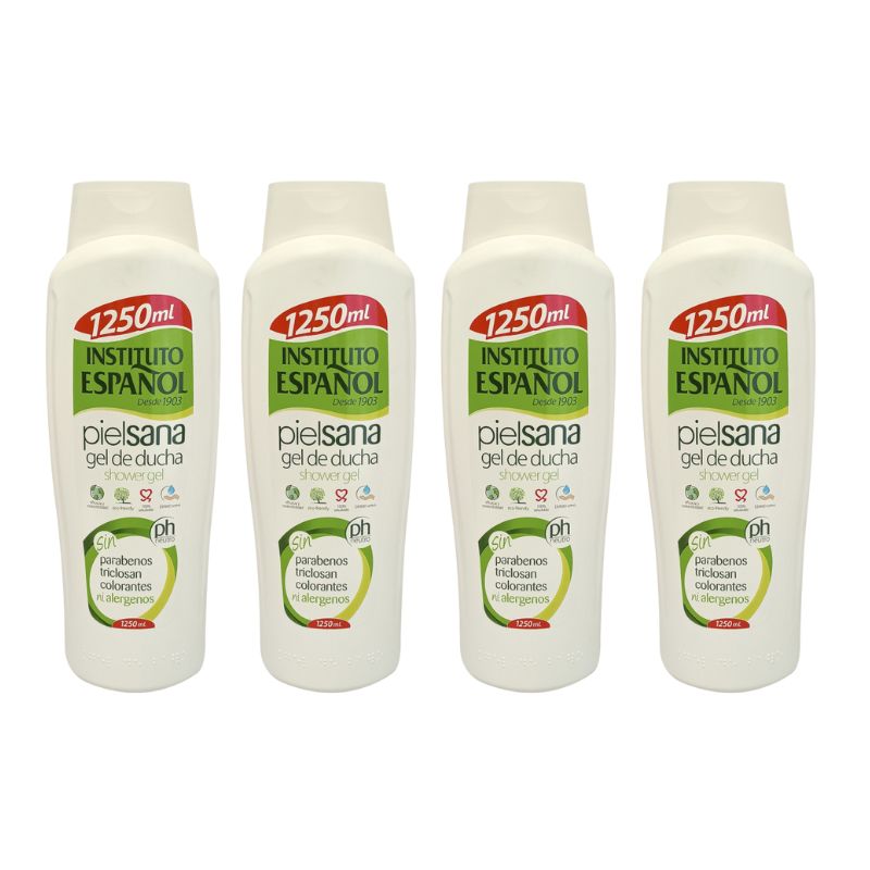 Instituto Español gel 1250 ml. Piel sana. Instituto Español gel 1250 ml. Piel sana Pack Ahorro 4x1250 ml - Imagen 1
