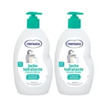 Nenuco Leche Hidratante para bebé, Fragancia Original, 24h de Hidratación, Pack 2x 500 ml