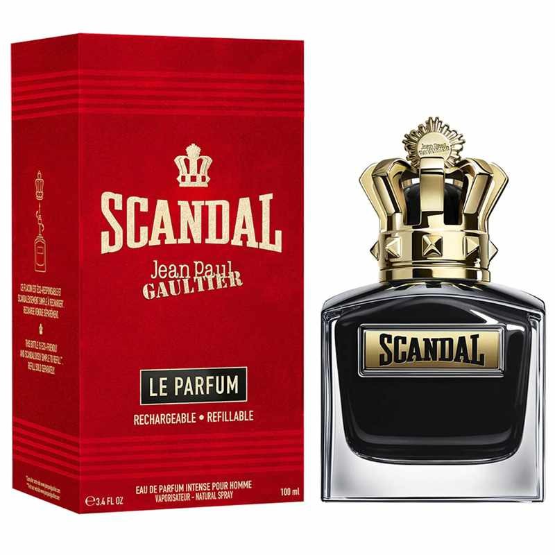 JEAN PAUL GAULTIER Scandal Le Parfum 100 ML Recargarble Eau de Parfum Intense para Hombre