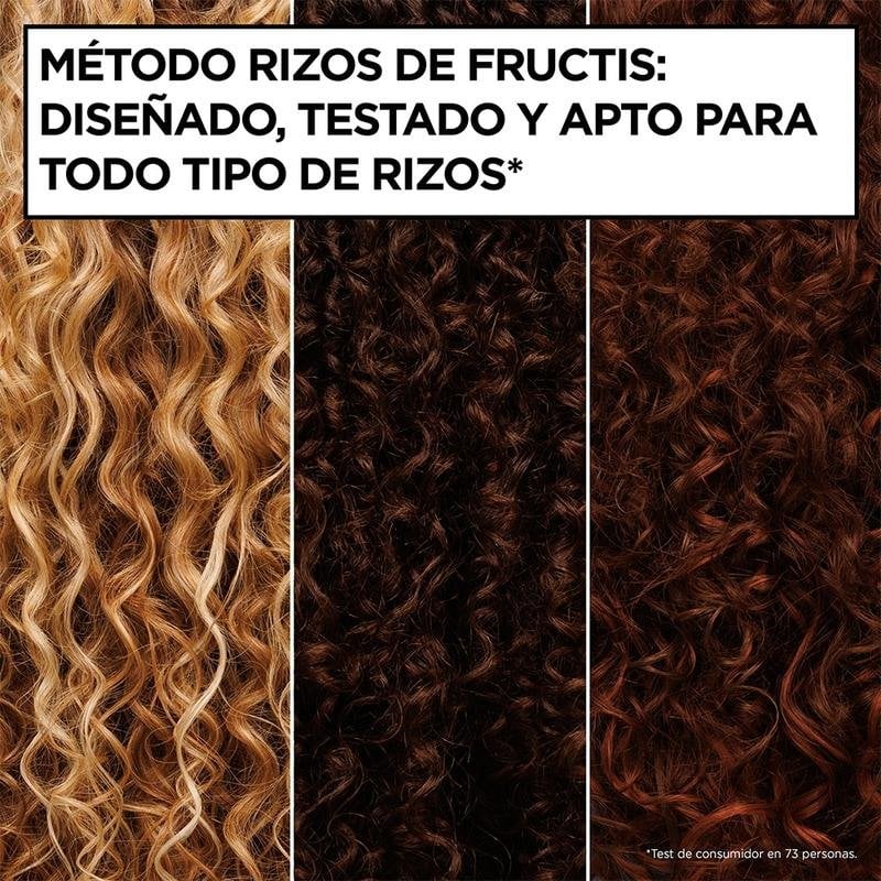 FRUCTIS Método Rizos 200ML Acondicionador hidratante - Pack de 3 x 200 ml - Imagen 6