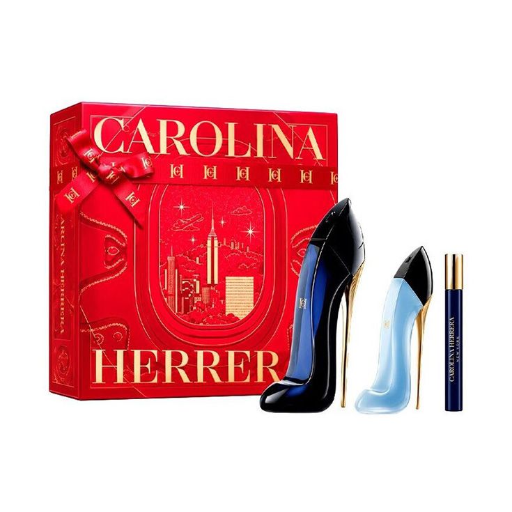 8411061142301_G CAROLINA HERRERA Estuche Good Girl | 80ml cofre 3 piezas GOODGIRL EDP 80 ML+ HAIRMIST+ MINI COFRE - Eau de Parfum para Mujer - Imagen 1