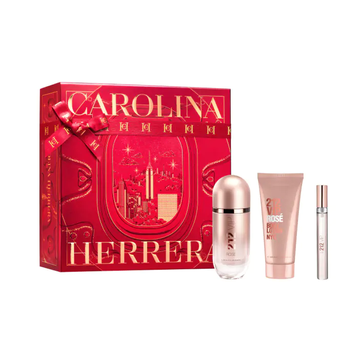 8411061143209_5166 CAROLINA HERRERA Estuche 212 Vip Rosé - Eau de parfum para mujer - Imagen 1